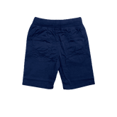 Blue Cotton round lastic Short